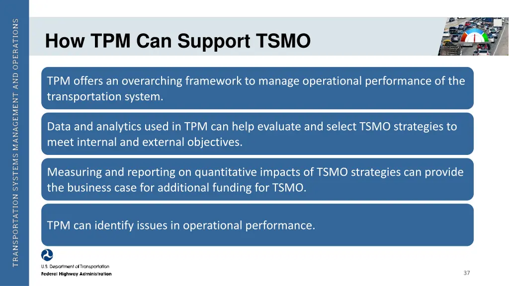 how tpm can support tsmo