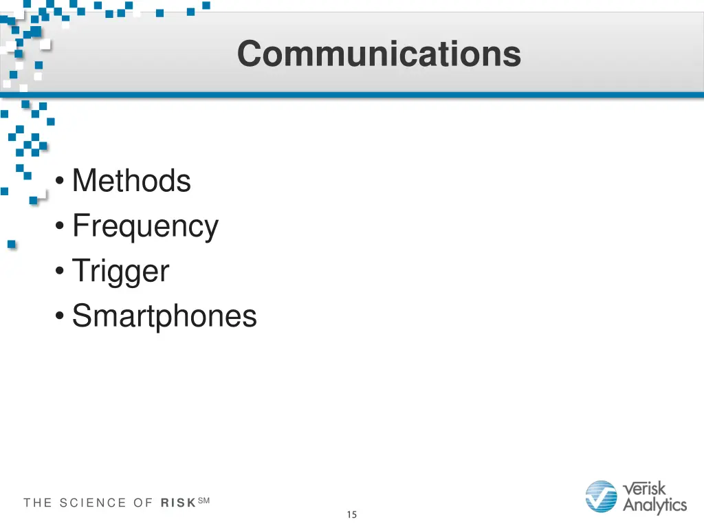 communications