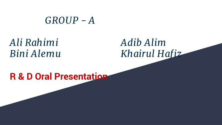 group a