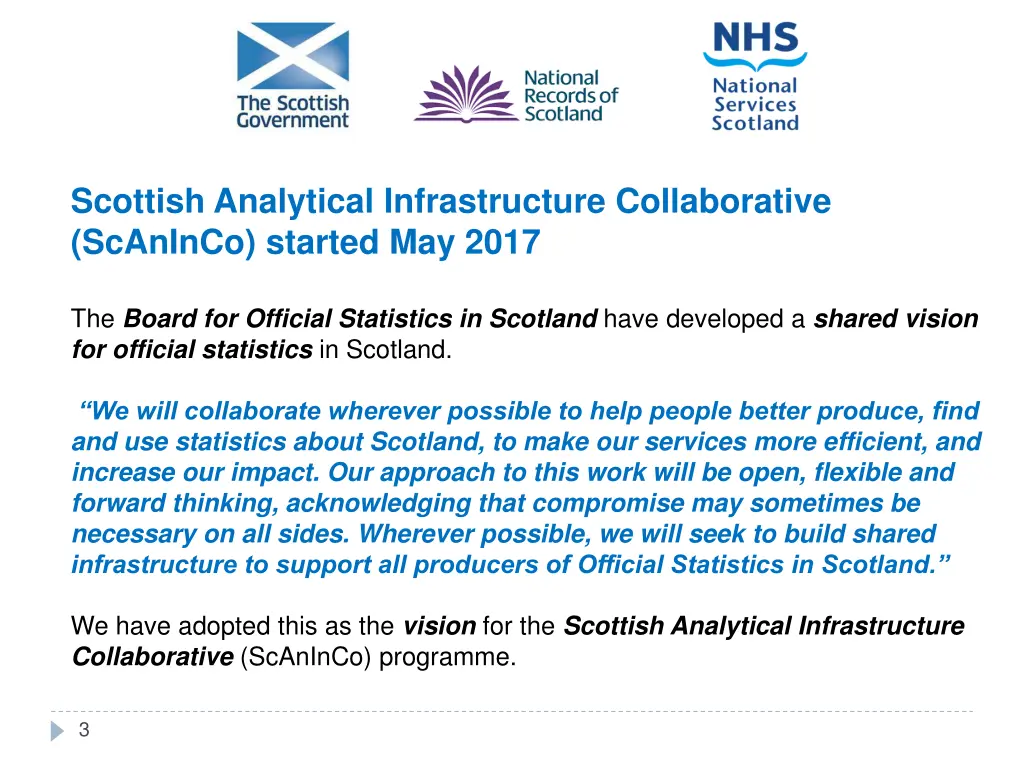 scottish analytical infrastructure collaborative 1