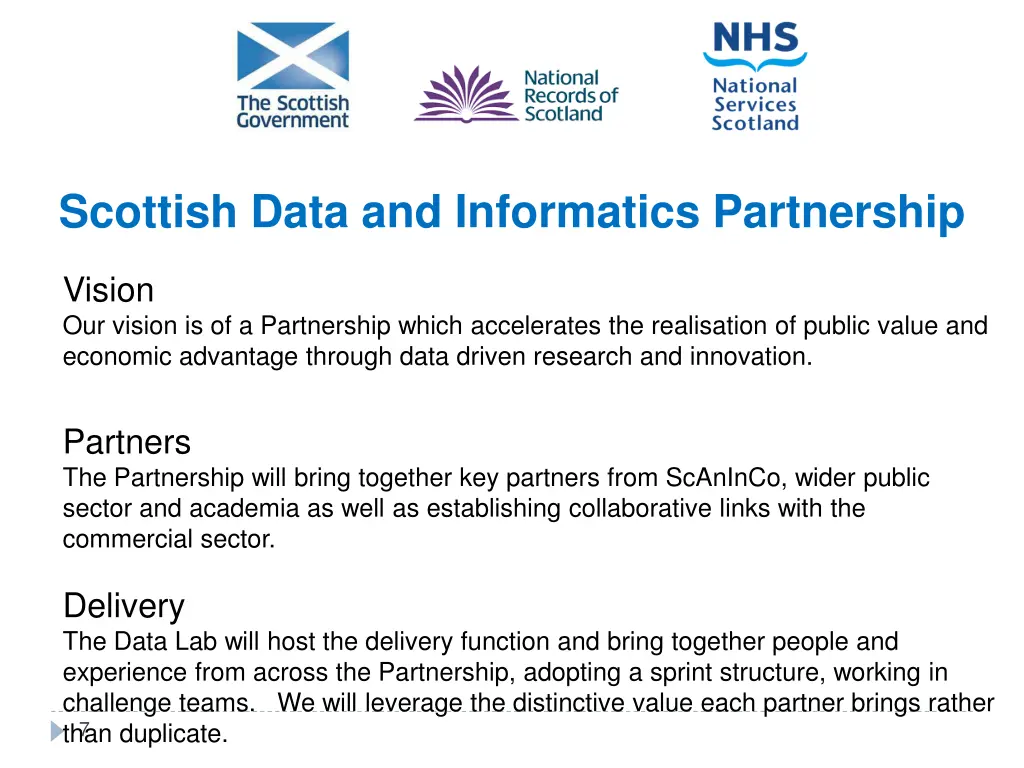 scottish data and informatics partnership