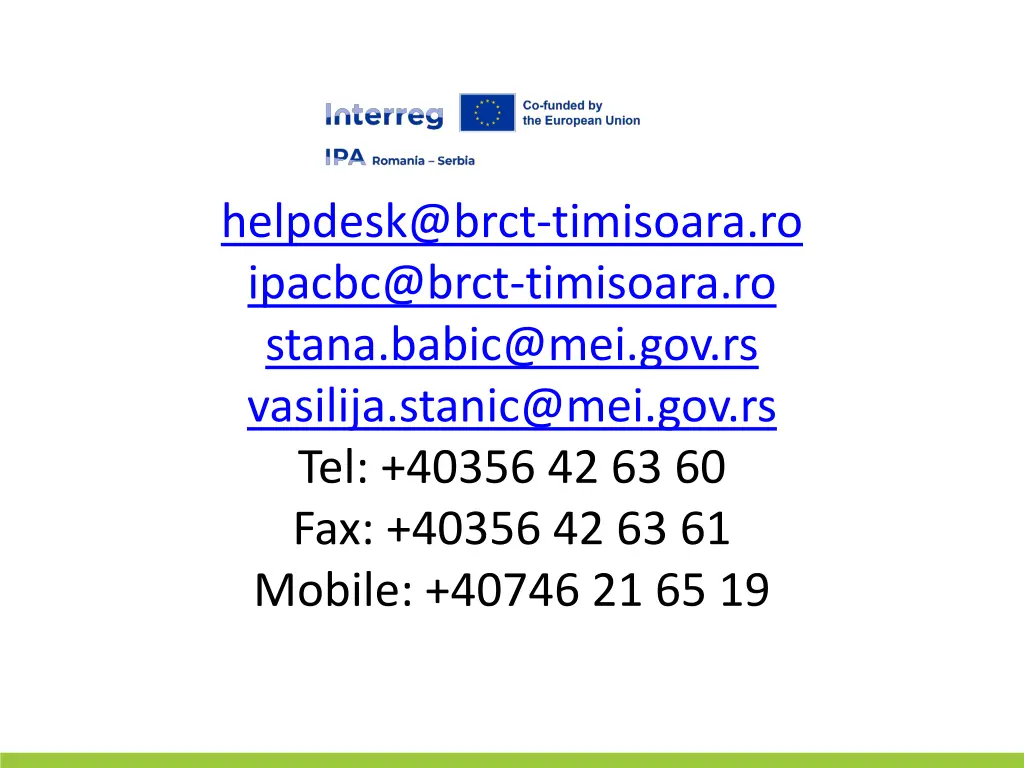 helpdesk@brct timisoara ro ipacbc@brct timisoara