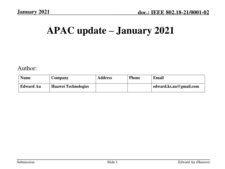 january 2021