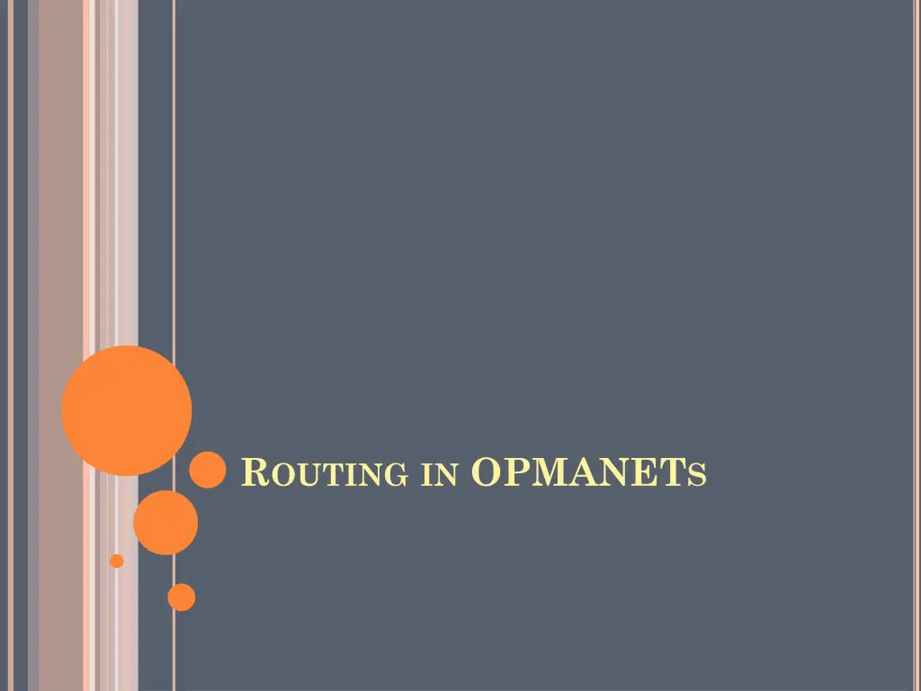 r outing in opmanet s