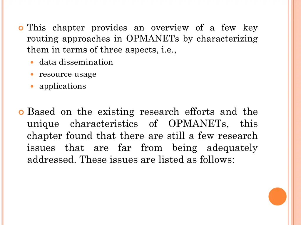 this chapter provides an overview