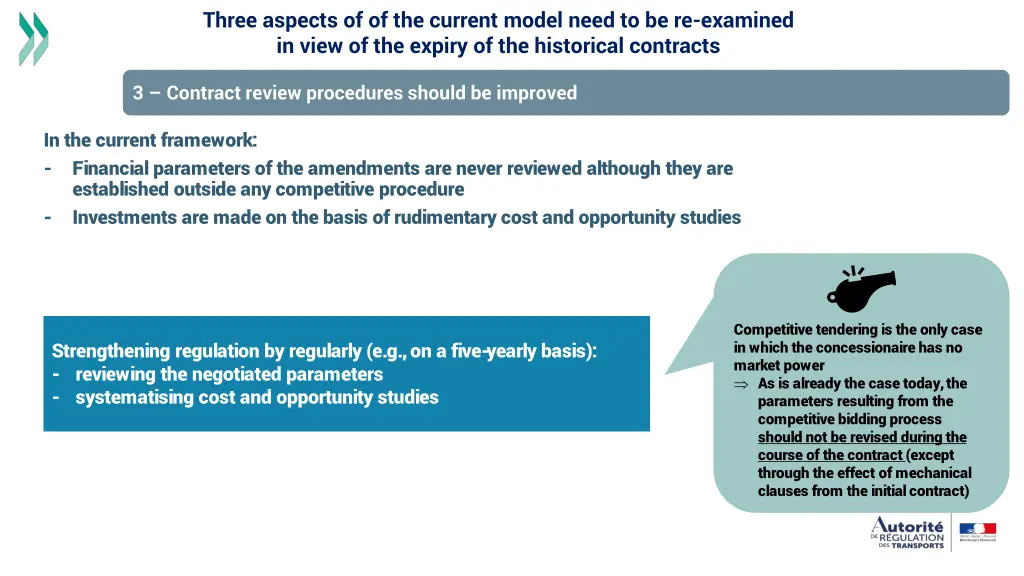 three aspects of of the current model need 2