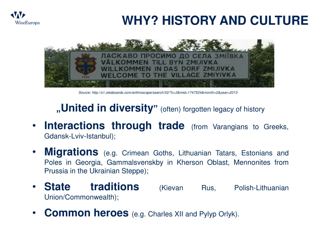 why history and culture