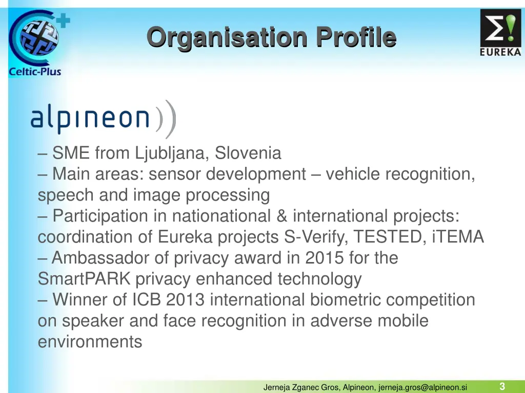 organisation profile