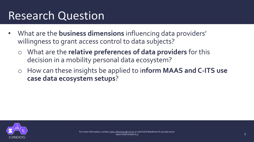 research question
