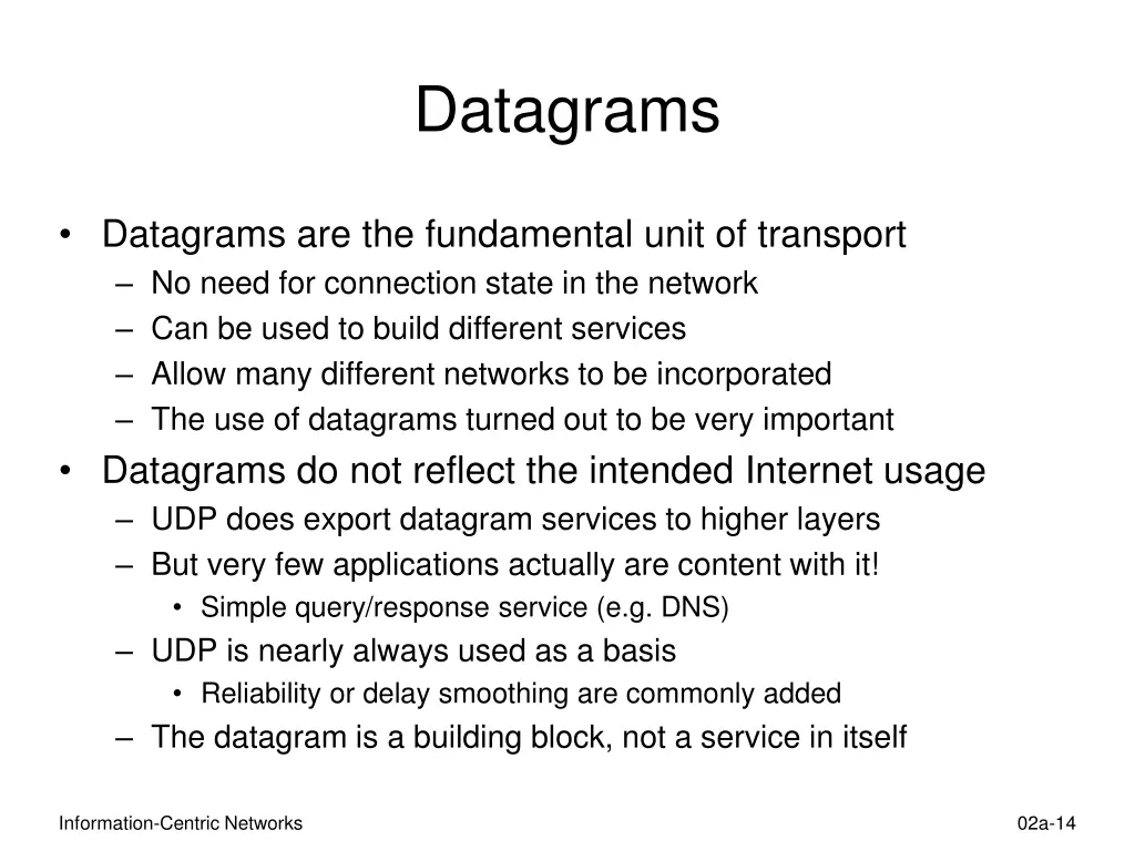 datagrams