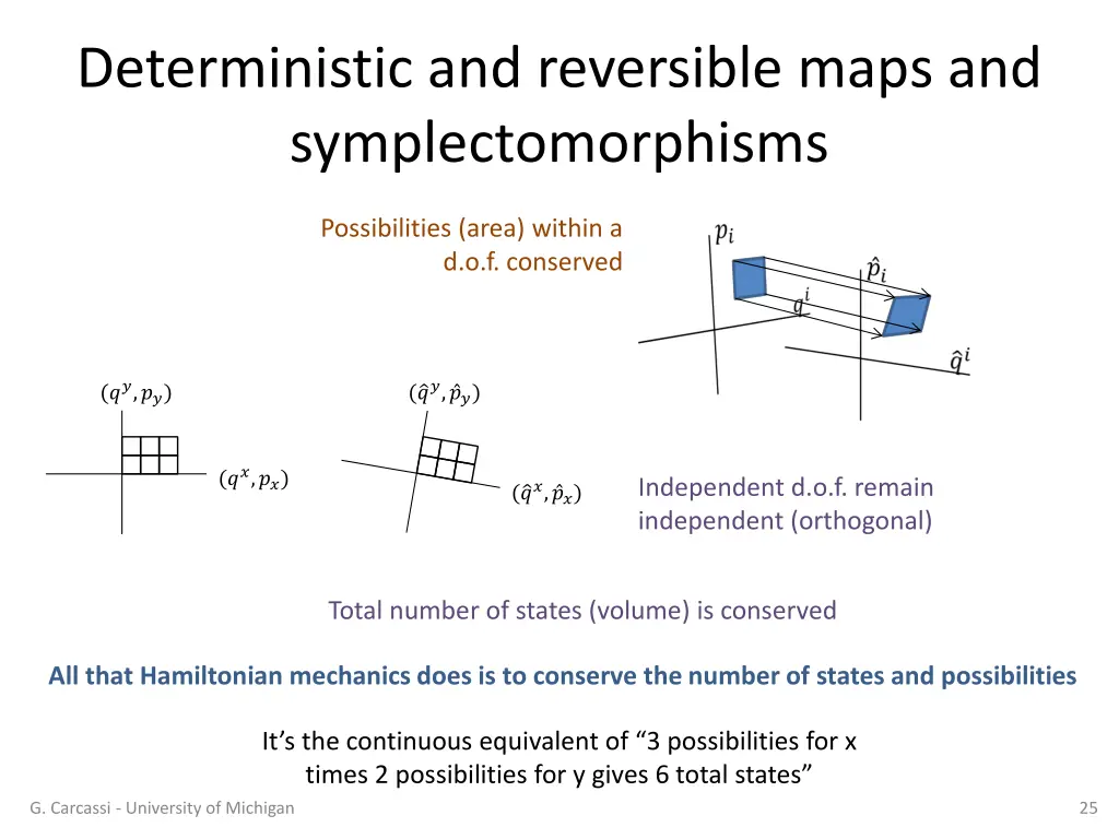 deterministic and reversible maps 2