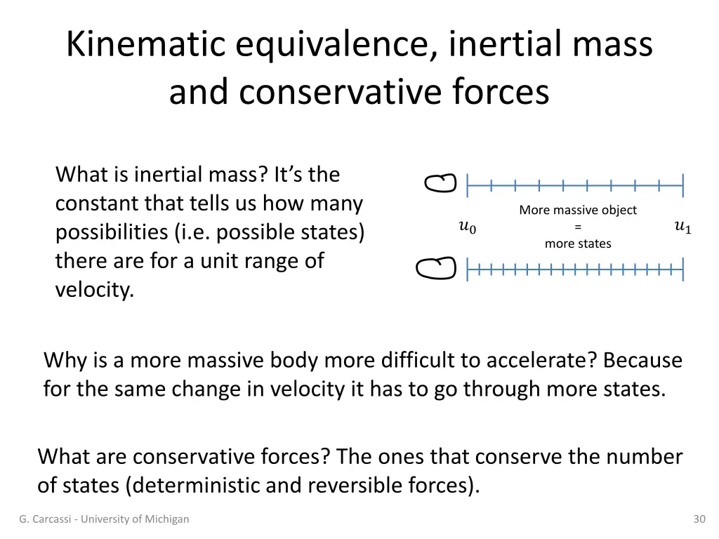 kinematic equivalence inertial mass 1
