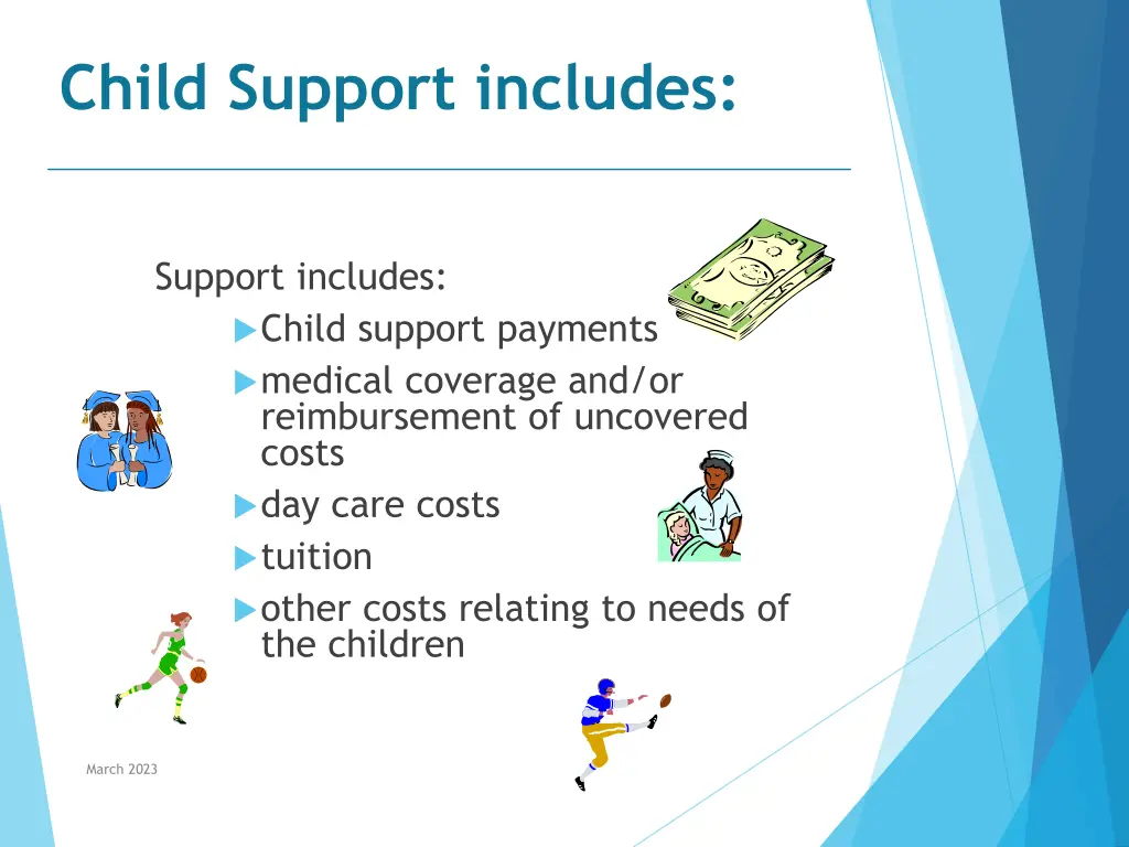 child support includes