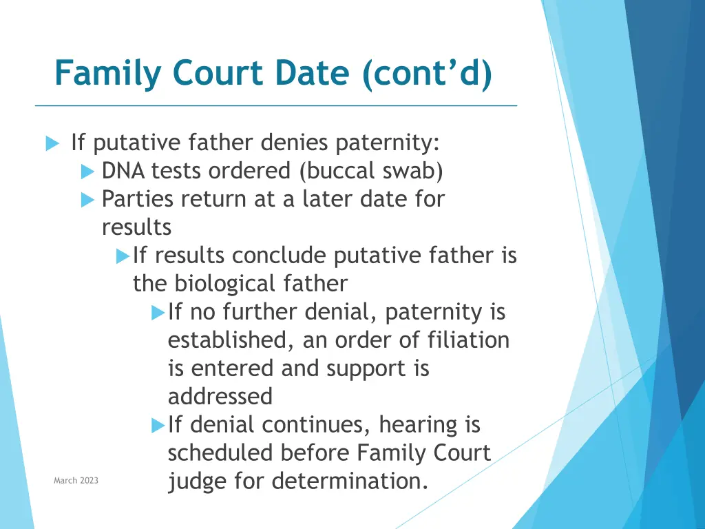 family court date cont d