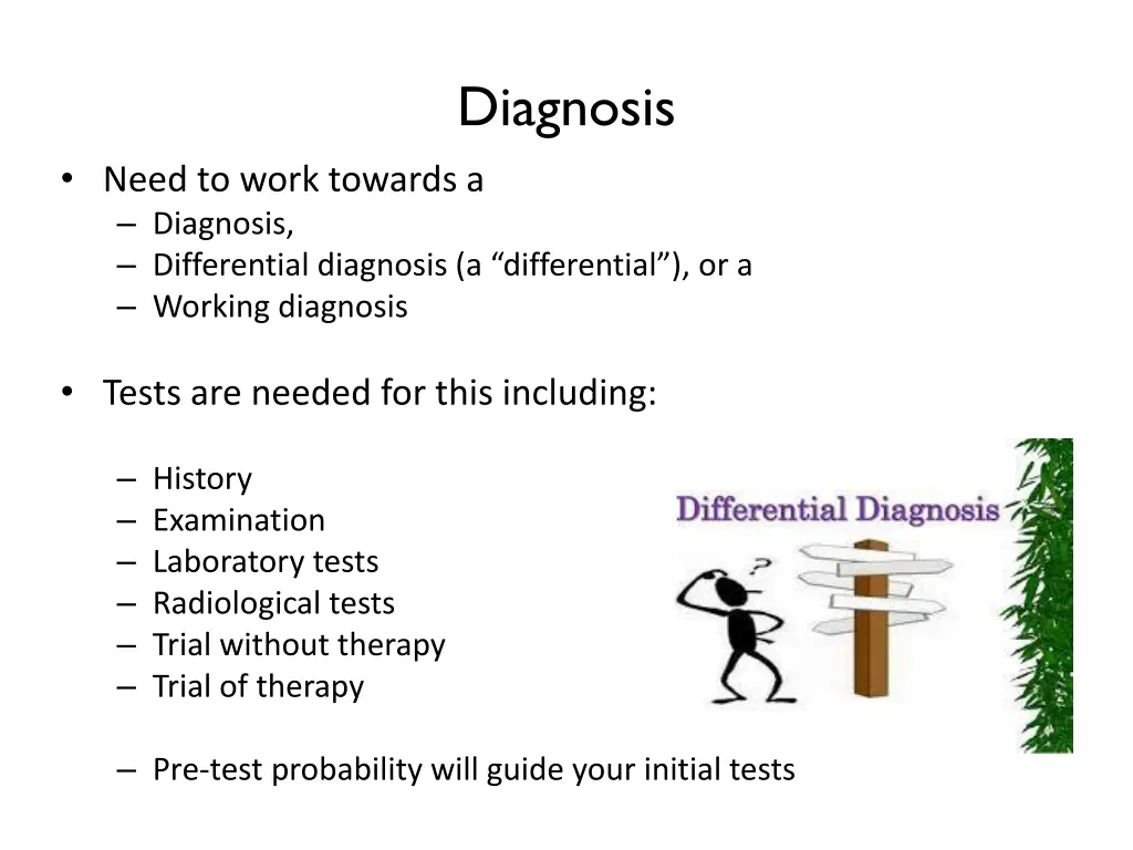 diagnosis