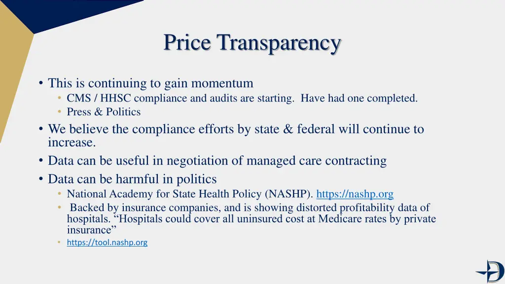 price transparency