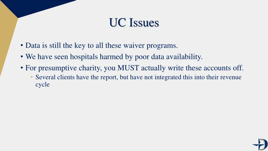 uc issues
