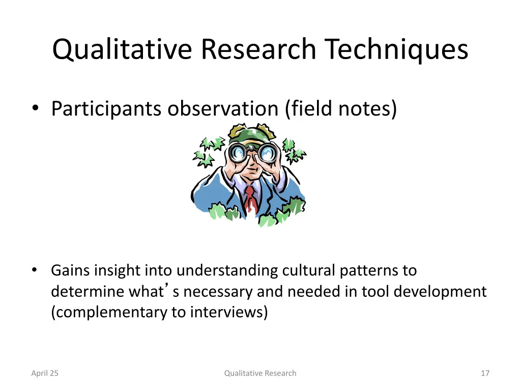 qualitative research techniques 1