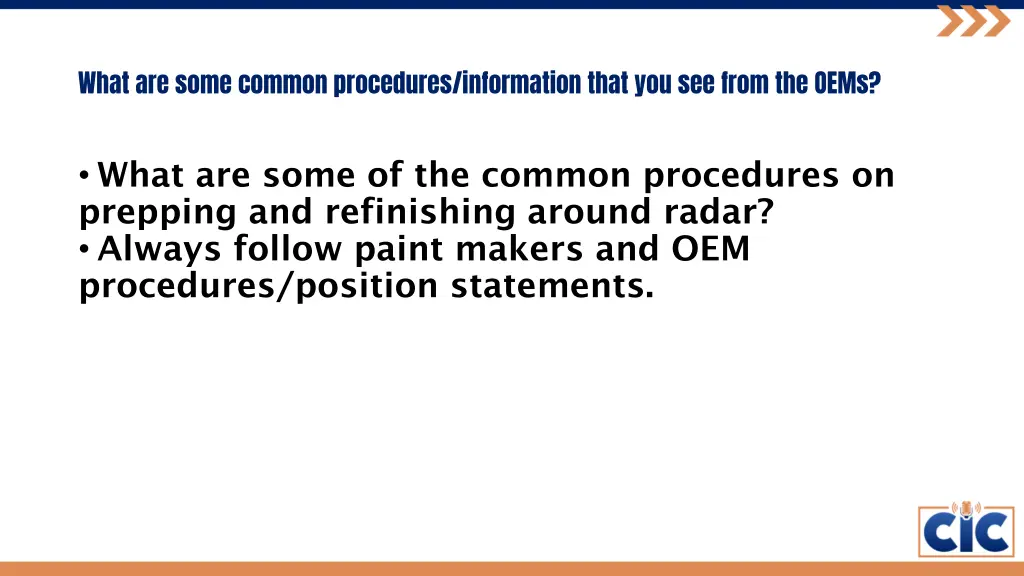 what are some common procedures information that