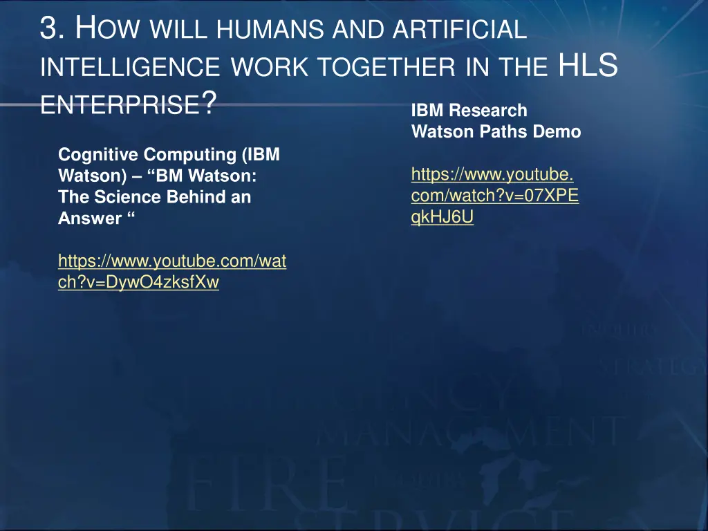 3 h ow will humans and artificial intelligence