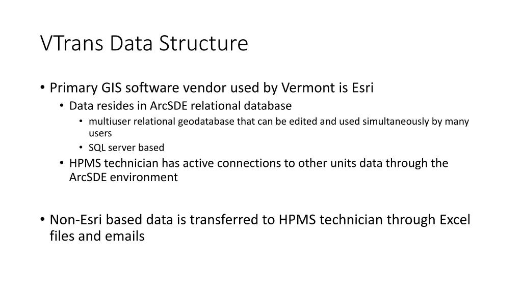 vtrans data structure