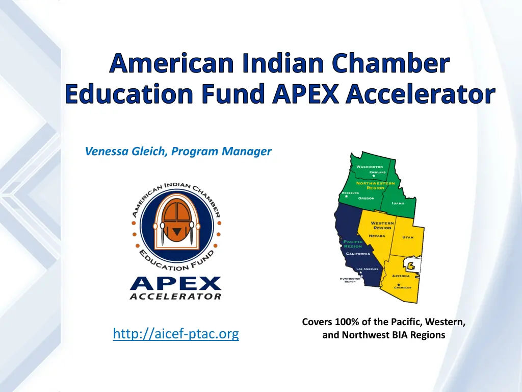 american indian chamber education fund apex