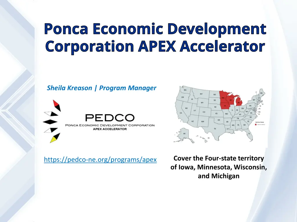 ponca economic development corporation apex