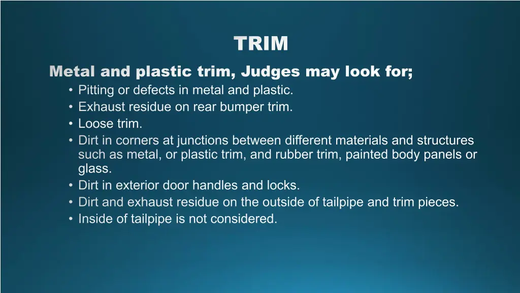 trim trim
