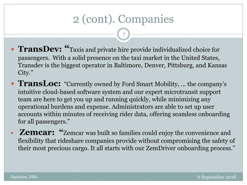 2 cont companies