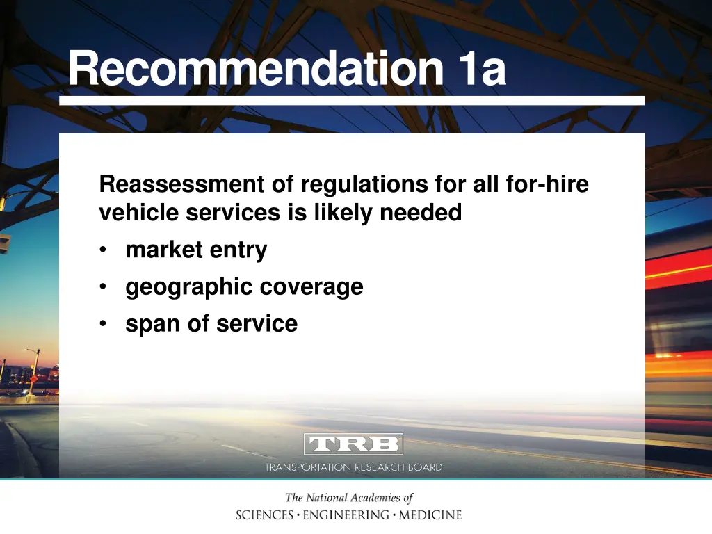 recommendation 1a