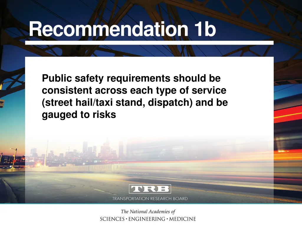 recommendation 1b