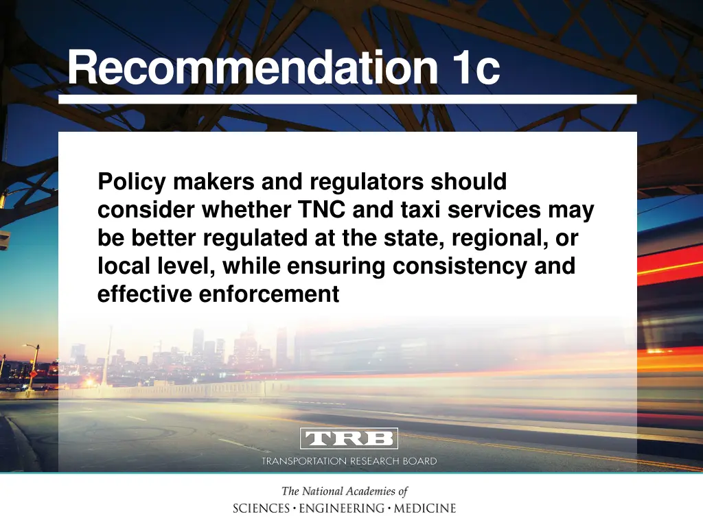 recommendation 1c