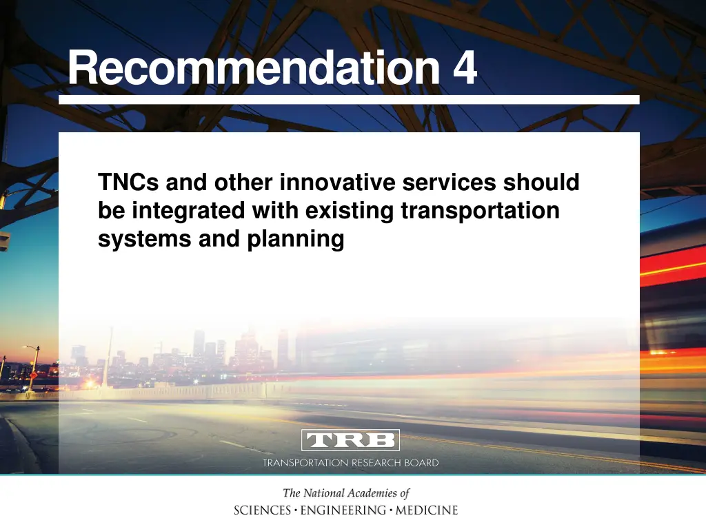 recommendation 4