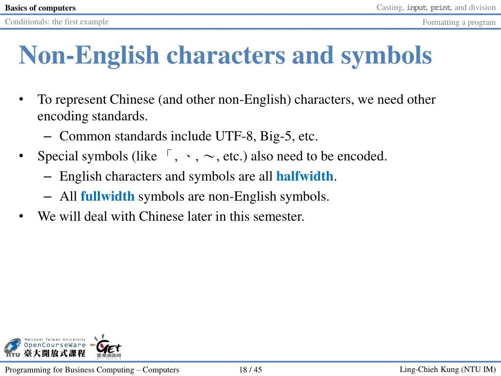casting input print and division 17