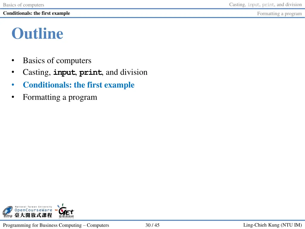 casting input print and division 29
