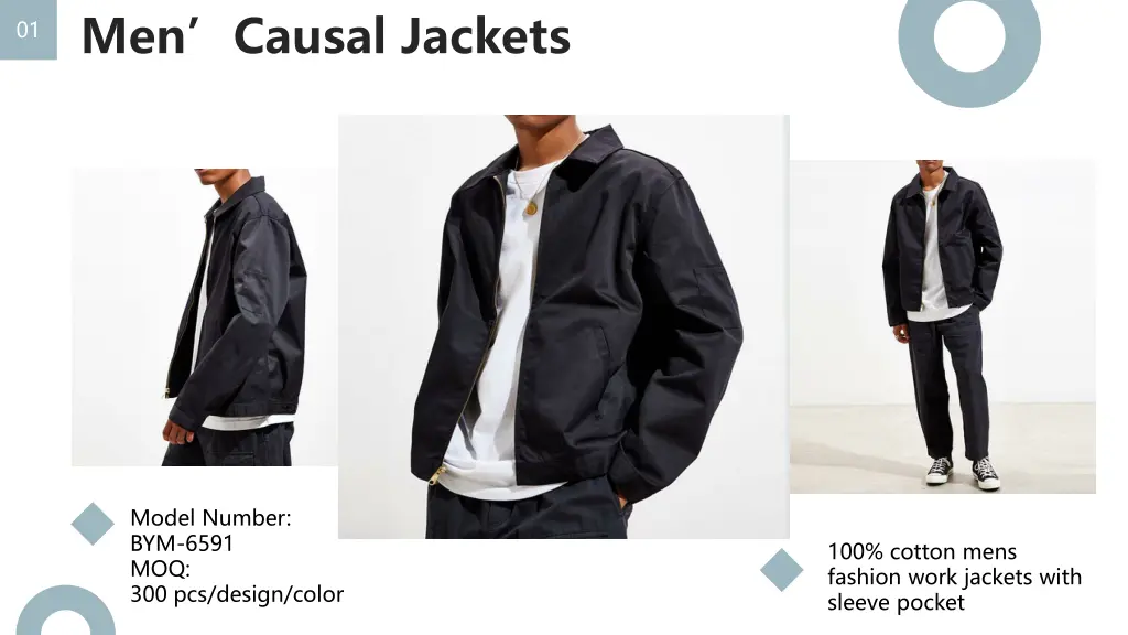 men causal jackets