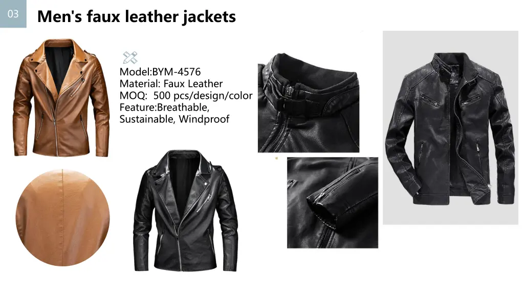 men s faux leather jackets 1