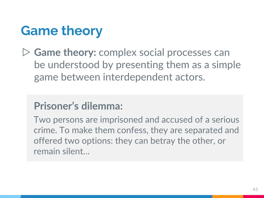 game theory