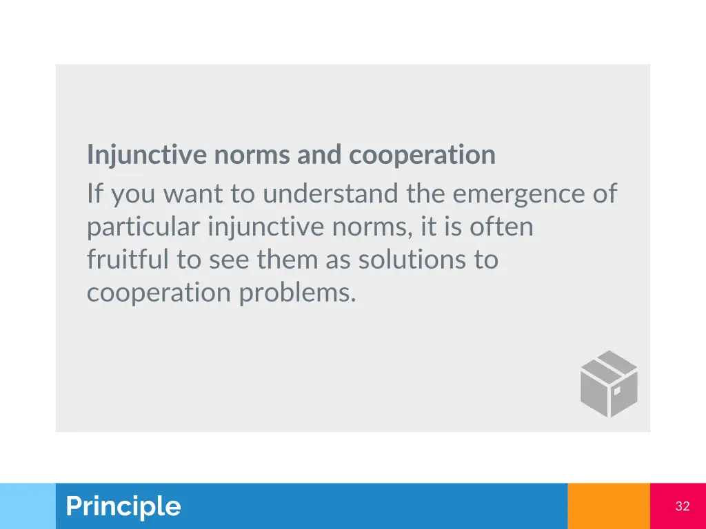 injunctive norms and cooperation if you want