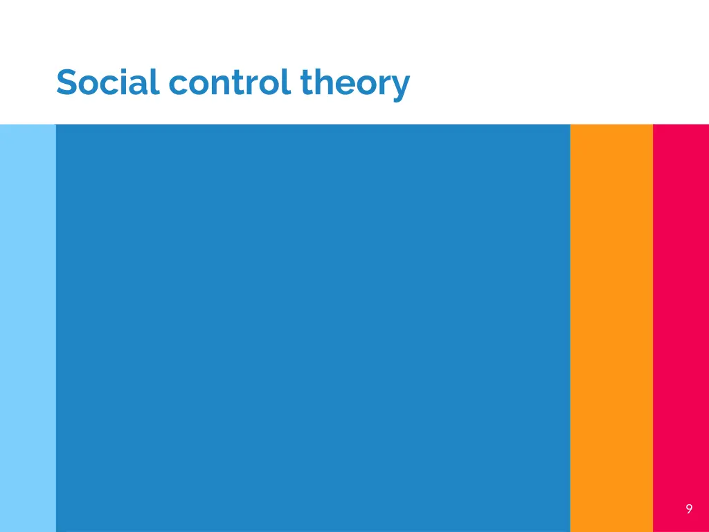 social control theory