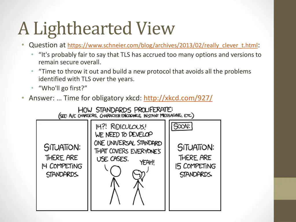 a lighthearted view question at https