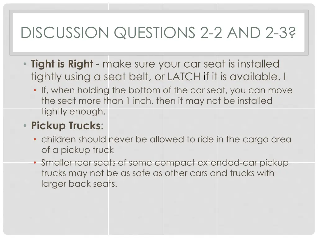 discussion questions 2 2 and 2 3