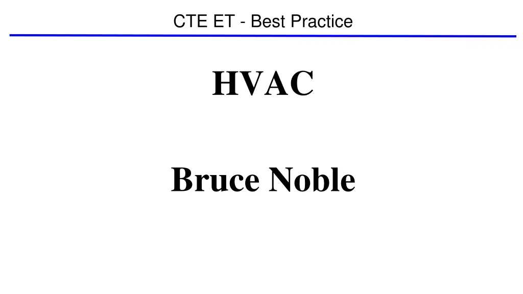 cte et best practice