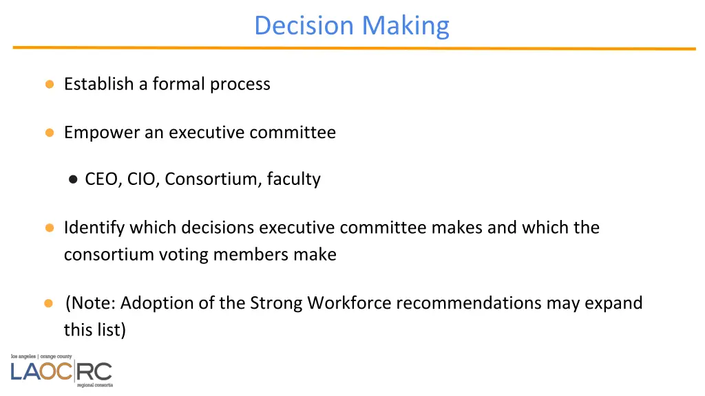 decision making