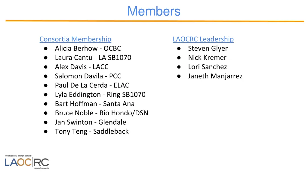 members