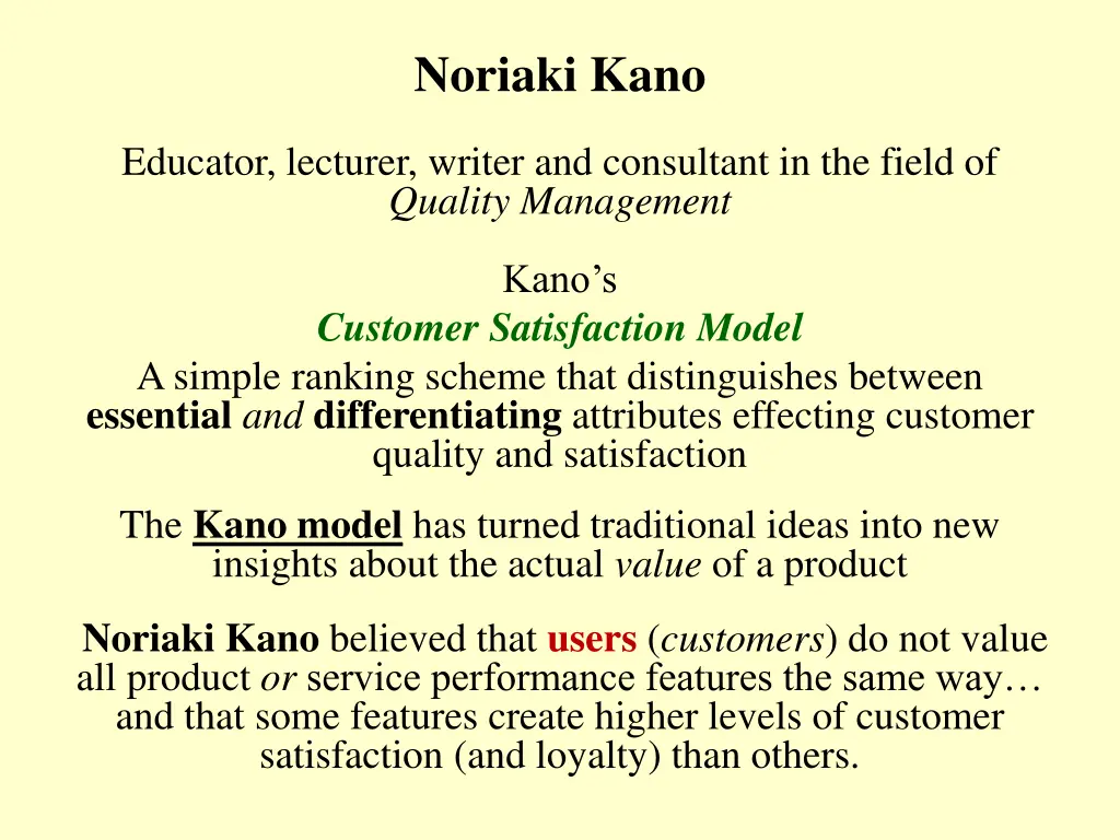 noriaki kano