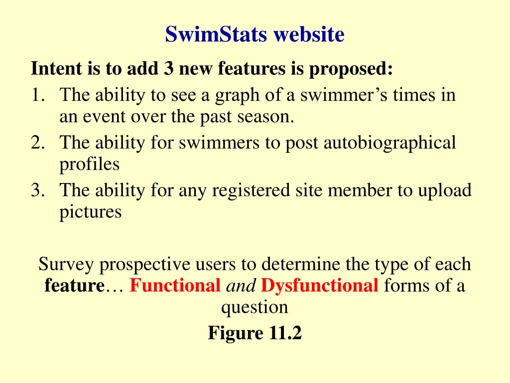 swimstats website