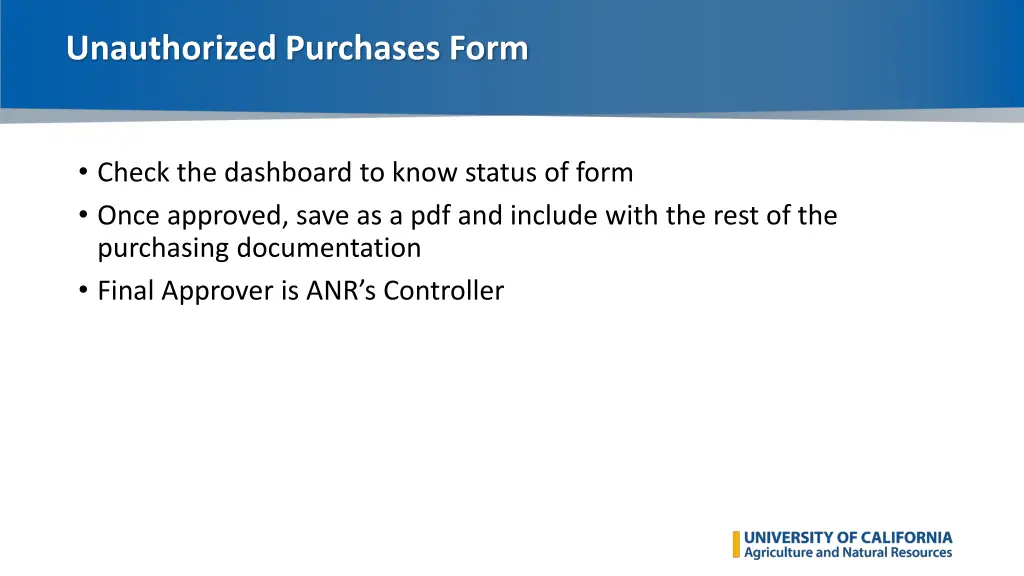 unauthorized purchases form 1