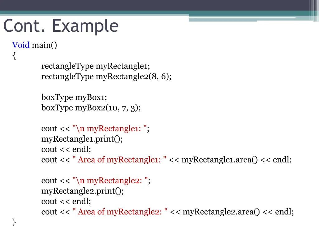 cont example