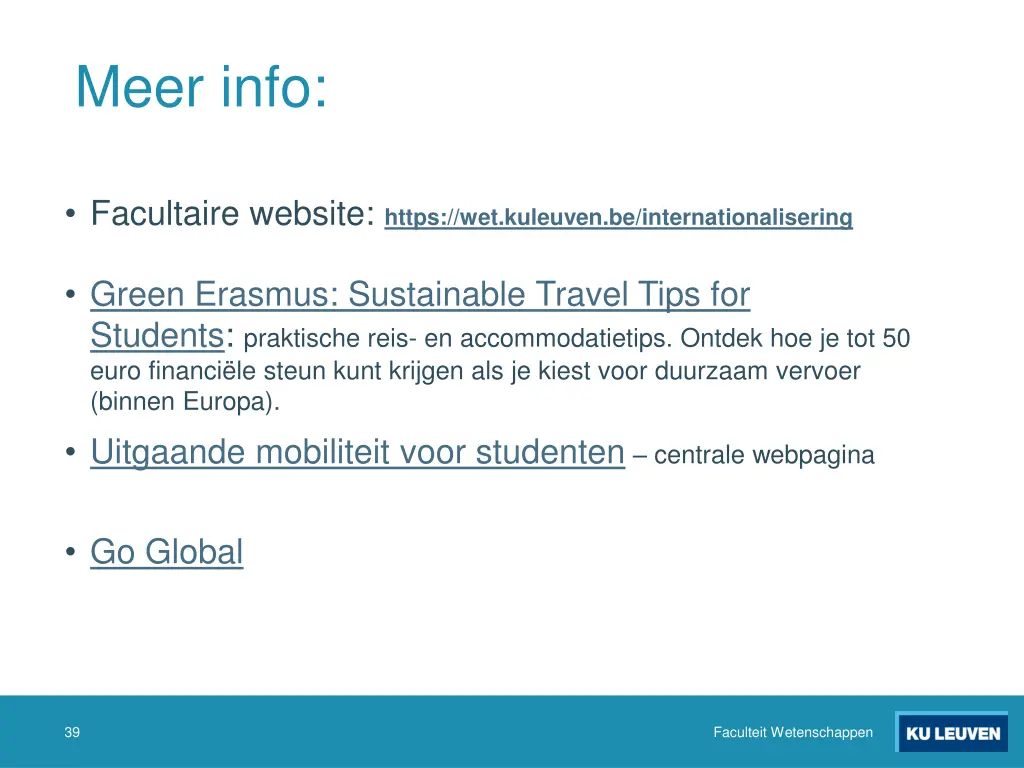 meer info